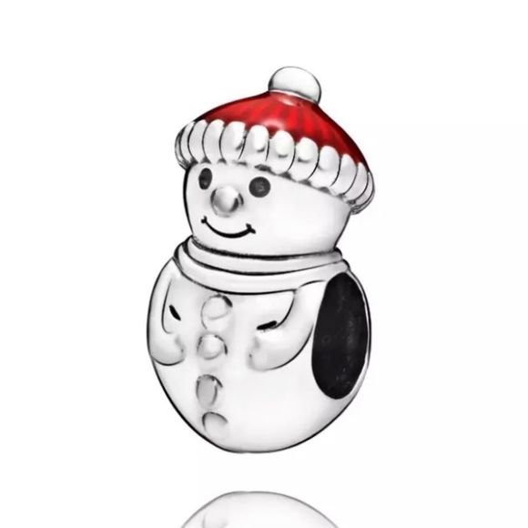 ⛄️ Charming .925 Silver Snowman ⛄️ - Picture 1 of 2